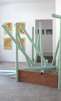 Axel Huber  Ohne Titel  Skulptur Holz  2008